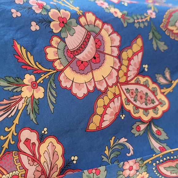 J.Crew Liberty Flora Ruffled Top - Picture 8 of 10